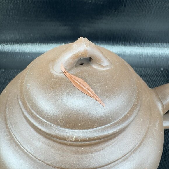 Vintage 1960s Yixing Zisha Clay Teapot RedWare Hand Made Marked Jug Tea Pot VTG - Picture 12 of 16